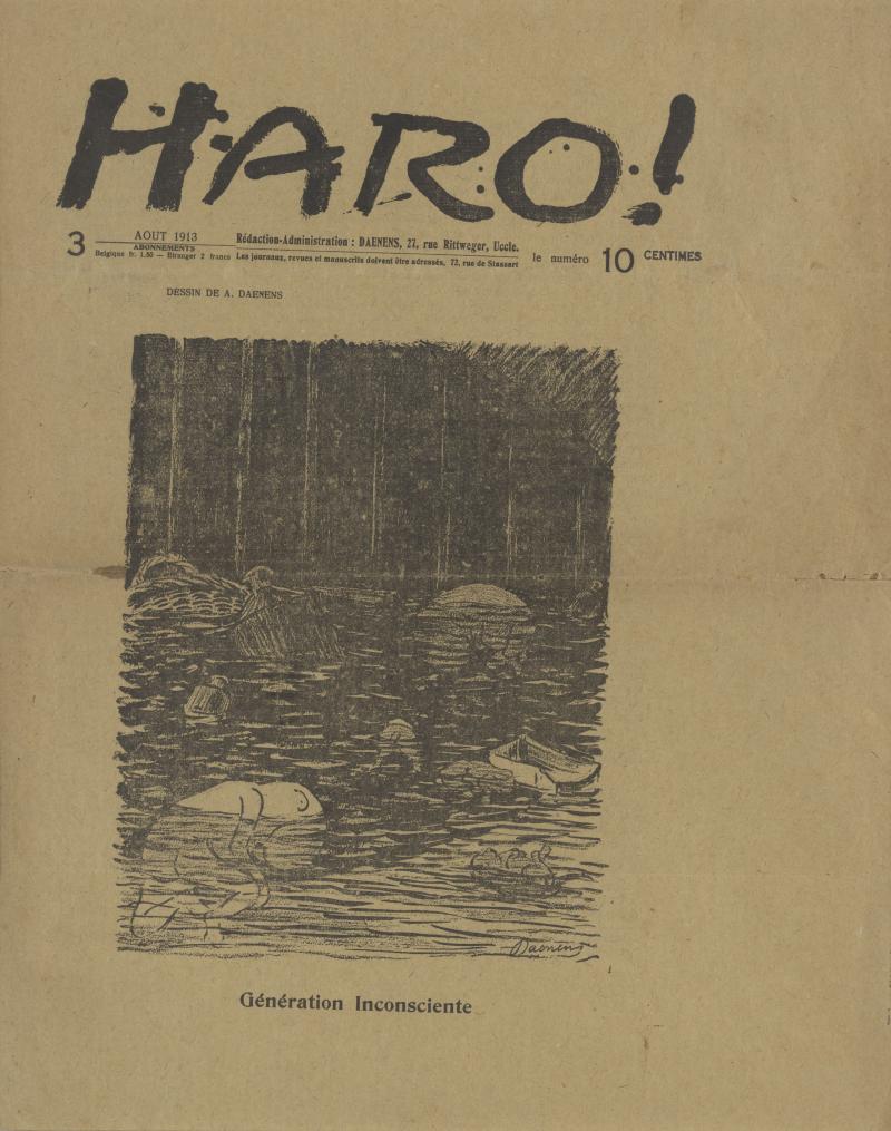 Haro!, eerste reeks, nr. 3, augustus 1913