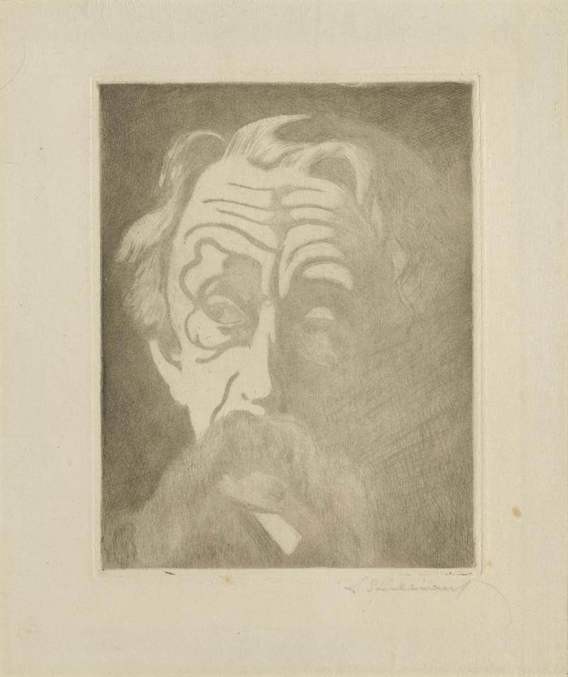 Portret van Emile Verhaeren